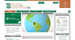 Desktop Screenshot of maciasabogados.com